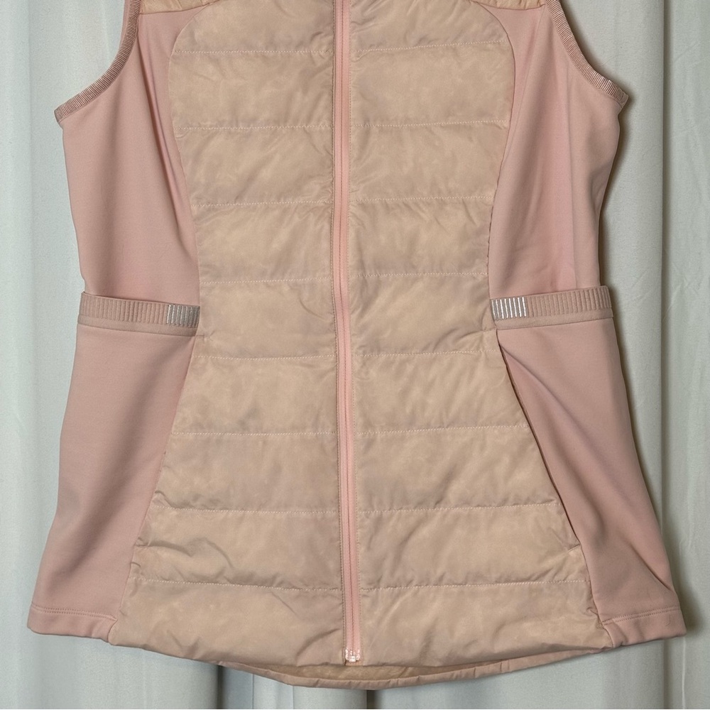 lululemon Down For It All Vest Misty Rose Pink Size 10 Goose Down - Picture 5 of 13